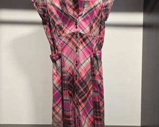 Ted Baker Plaid Shirt Dress
