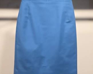 Elie Tahari Blue Pencil Skirt