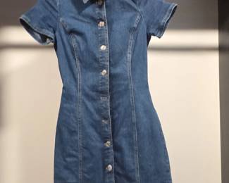 OshKosh Bgosh Girls Denim ButtonFront Dress