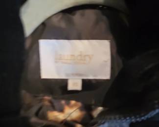 Laundry by Shelli Segal Quilted Puffer Coat with Leopard Lining third image