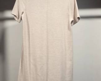 Zara Ribbed Knit Mock Neck Mini Dress