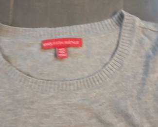 Saks Fifth Avenue Sequin Lightning Bolt Pullover Sweater third image