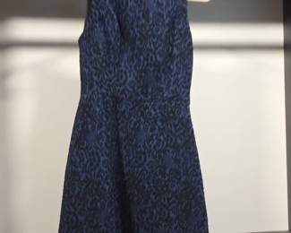 Zara Woman Sleeveless Jacquard Dress