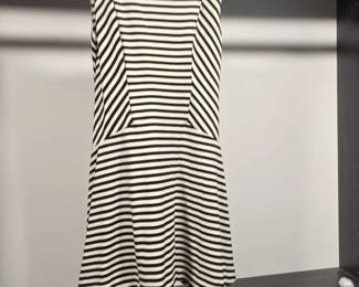 Free People Cha Cha Striped Skater Dress