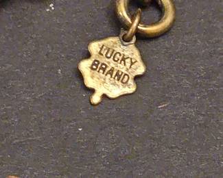 Lucky Brand Peace Sign Charm Bracelet second image