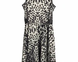 Love Sadie Leopard Print Sleeveless Dress