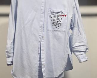 Zara Trafaluc Collection Graphic Pocket Shirt