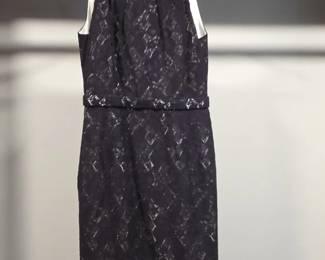 Elie Tahari Sleeveless Lace Sheath Dress