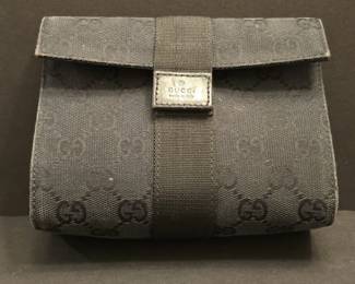 Gucci GG Monogram Canvas Pouch