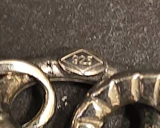Sterling Silver Textured Oval Link Bracelet second image