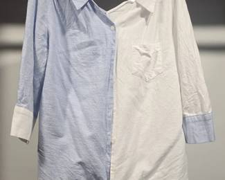 Cynthia ColorBlock ButtonDown Shirt