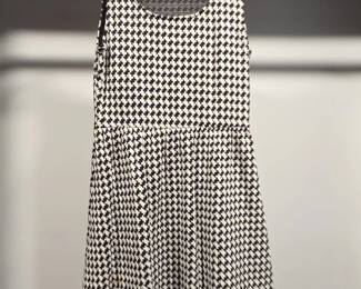 Maude Boutique Houndstooth Sleeveless Dress