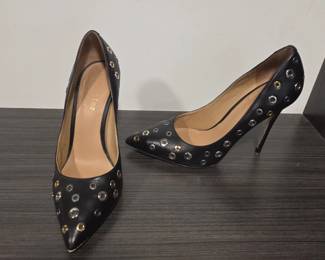 Nicole Miller Artelier Grommet Stiletto Pumps