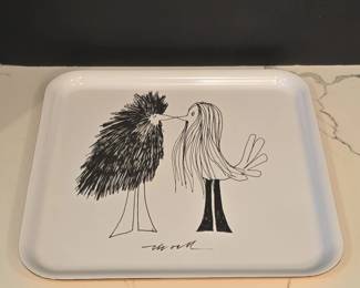 IKEA nskedrm Bird Serving Tray by Olle Eksell Rectangular  