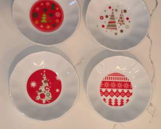 Hanssem Christmas Appetizer Plate Set  