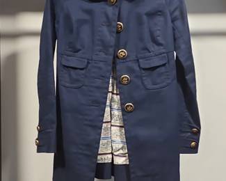Juicy Couture Born in the Glamorous USA Navy Coat
