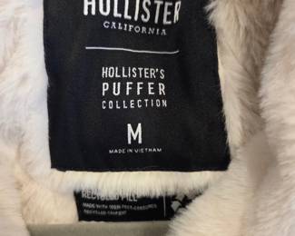 Hollister California Puffer Collection Faux FurLined Jacket third image