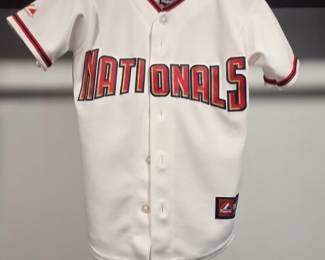 Majestic Washington Nationals Stephen Strasburg Youth Jersey
