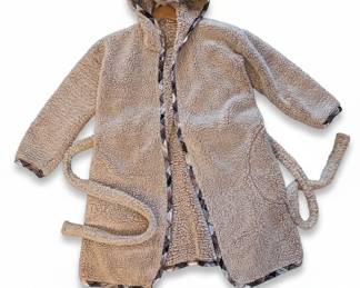 Vera Bradley Cozy Life Hooded Fleece Robe