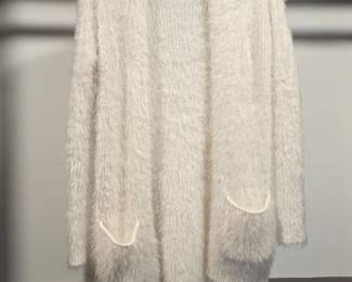 Abercrombie  Fitch Fuzzy OpenFront Cardigan