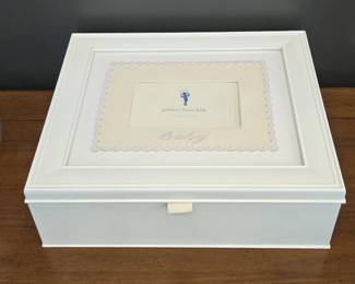 Pottery Barn Kids Baby Keepsake Memory Box