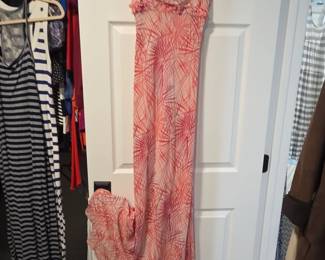 Nicole Miller Collection Silk Maxi Dress