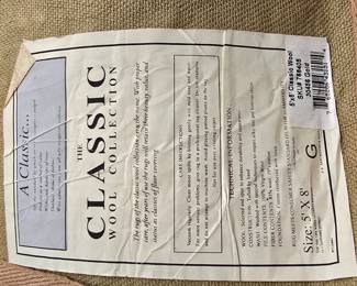 G.A. Gertmenian  Sons The Classic Wool Collection Area Rug second image