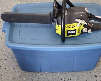 Ryobi RY inch cc Cycle Gas Chainsaw