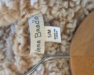 Vera Bradley Cozy Life Hooded Fleece Robe fourth image