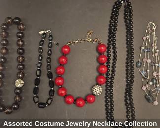 Assorted Costume Jewelry Necklace Collection