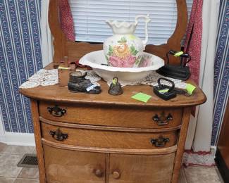 Small Washstand...all items on Washstand sold separately
