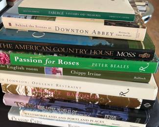 Coffee table books - large selection