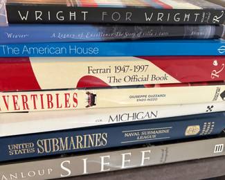 Coffee table books - large selection