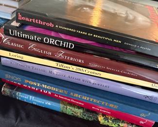 Coffee table books - large selection
