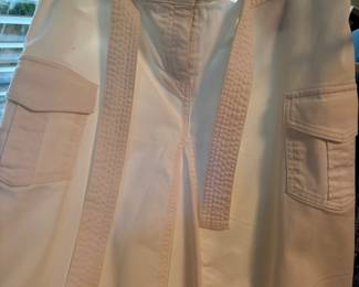 Burberry white skirt - size 8