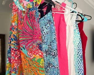 Lilly Pulitzer tops and dresses size S and XS