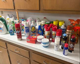 Cleaning supplies