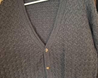 Neiman Marcus wool cardigan sweater