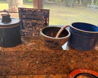 Pottery and crocks