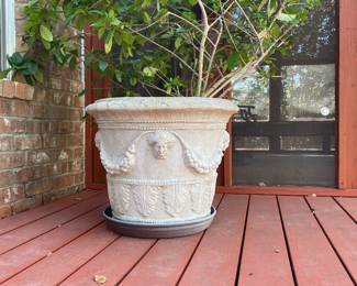 2 XL Beautiful Concrete Planters