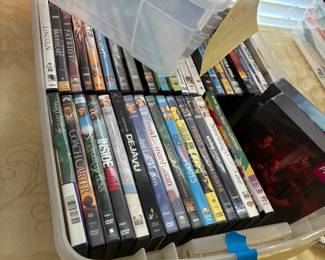 DVD's and some CD's