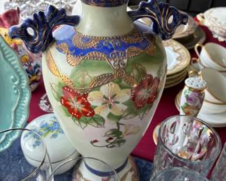 Japanese Satsuma Handled Vase $ 84.00