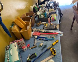 Misc garage tools