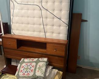 Full size bed with free mattress and box springs 