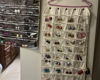 Earrings, holders NOT for sale 