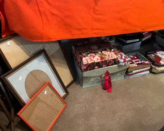 Jewelry boxes, picture frames 