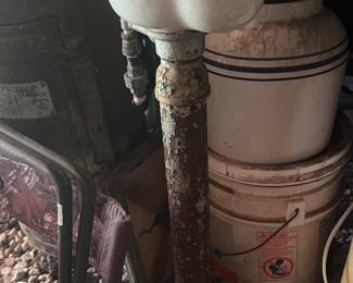Antique “Bubbler” drinking fountain