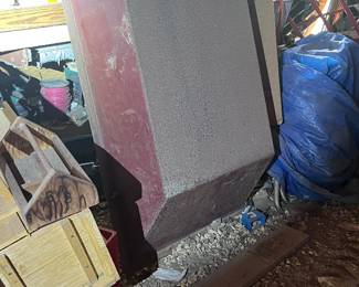 Mixing trough