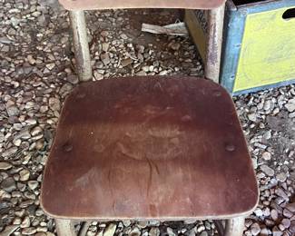 Small wooden chair