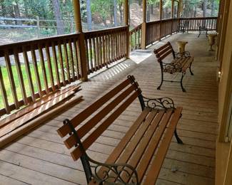 Porch benches